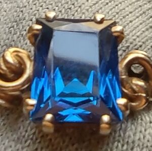 10k Gold Vintage 1950s Sapphire Ring